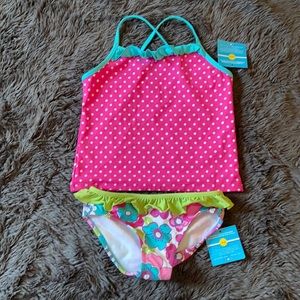 Garnet Hill Kids Mitch-Match Two Piece Swimsuit